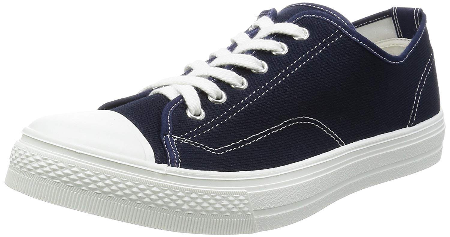 日本朝日asahi成人系带帆布小白鞋男女百搭舒适帆布鞋