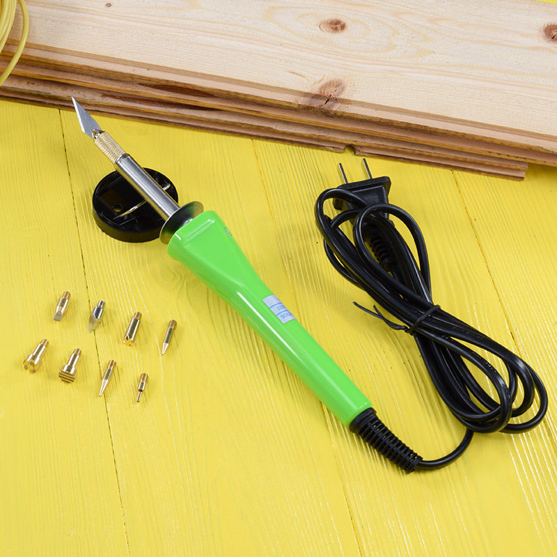 勒塔电烙笔烫花工具电烙铁套装葫芦画电铬铁刀头电烙铁