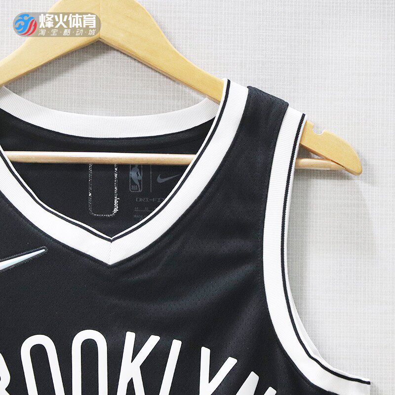 烽火nikenba布鲁克林网队sw球迷欧文11号球衣篮球服