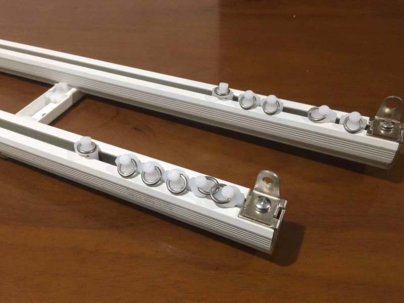 轨道日本三进窗帘杭州总代理x22一罚窗轨滑轨窗帘轨道