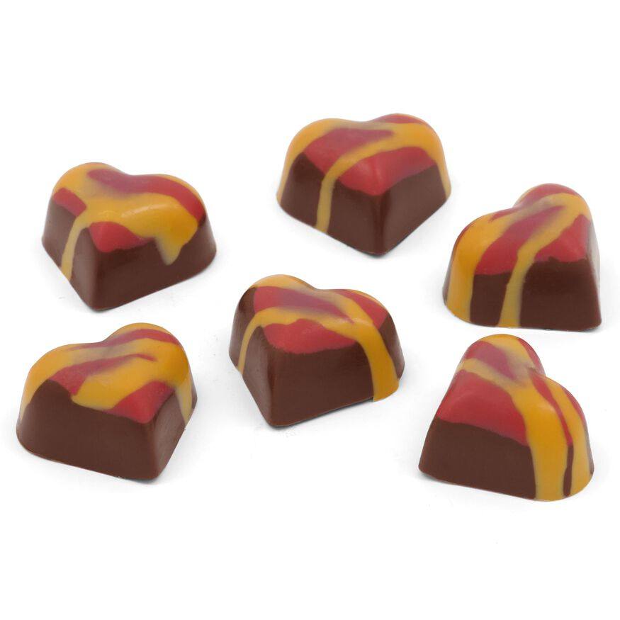 代购英国hotelchocolat情人节心形巧克力草莓开心果树莓夹心巧克力