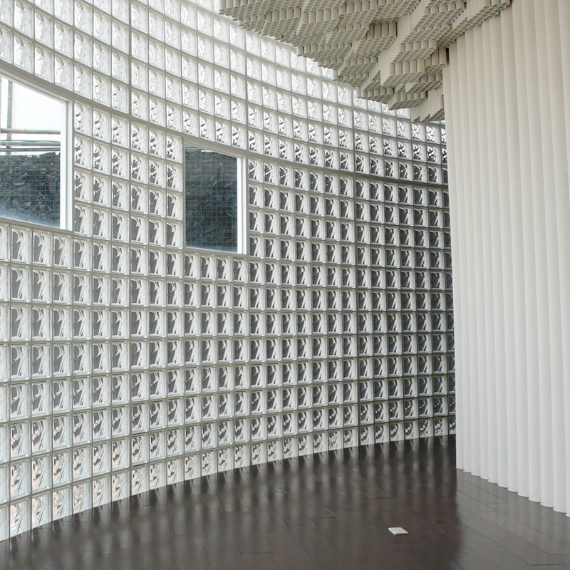 云雾玻璃砖卫生间客厅浴室隔断墙透明磨砂彩色玻璃砖创意屏风方形