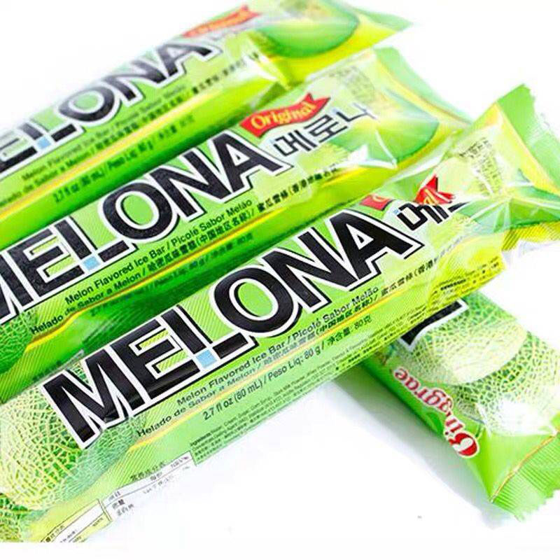 韩国进口宾格瑞盒装雪糕冰淇淋哈密瓜口味冷饮热卖冰淇淋