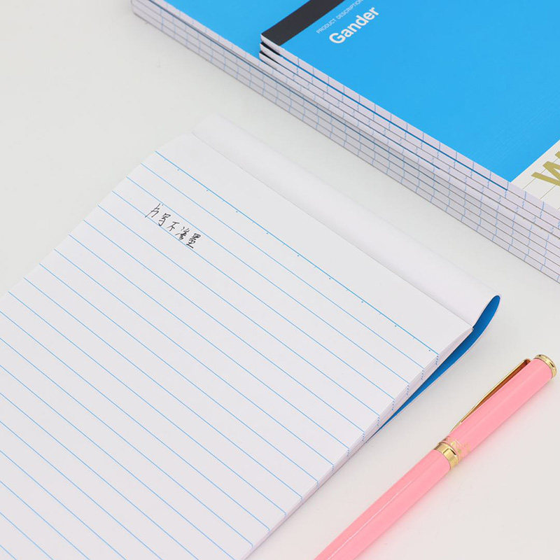 便条纸南墩a4单行信纸纸带线白拍纸本草稿纸信纸