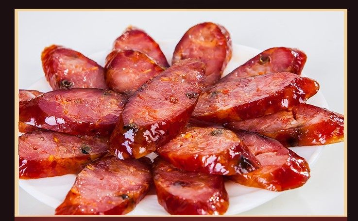 荣昌香肠重庆特产美食荣牧川味腊肉腊肠生态香肠