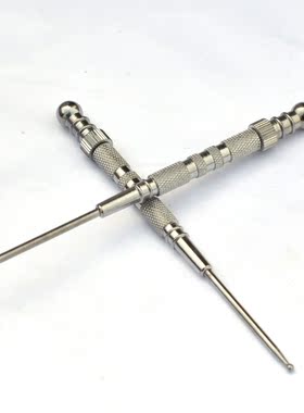 纯铜圆头弹簧耳穴探针耳穴按摩器