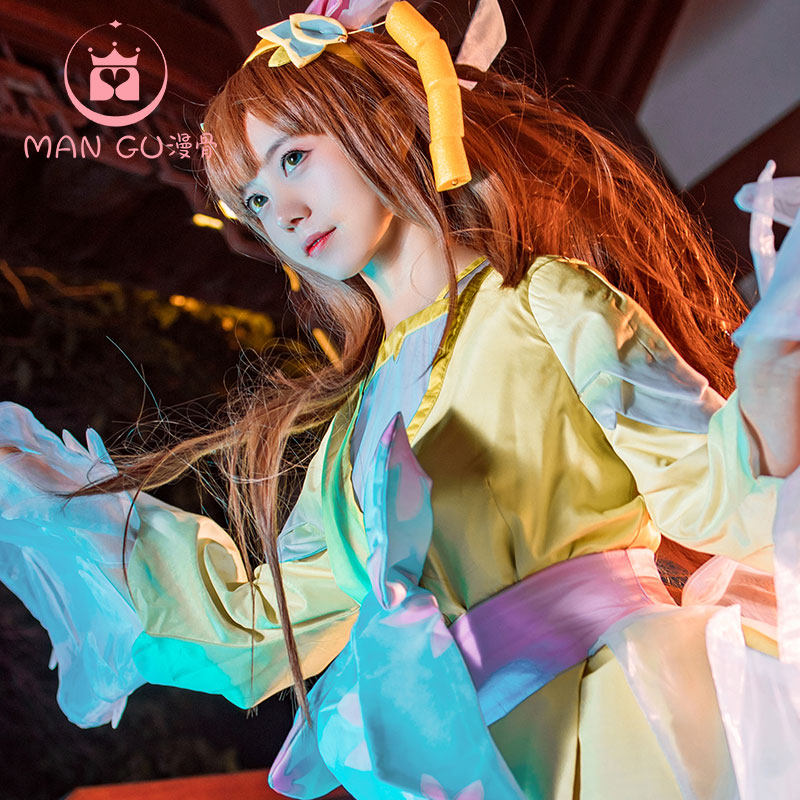 漫骨现货王者荣耀cos服娜可露露晚莹cos服snk新皮肤cosplay服装女