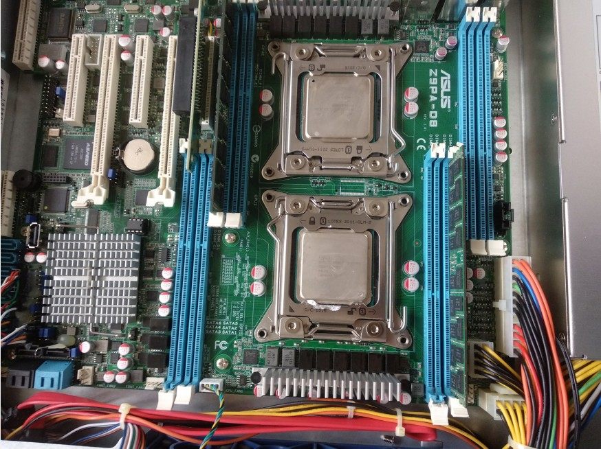 主板asus华硕z9pad8服务器支持e52680v2双路x79北京主板