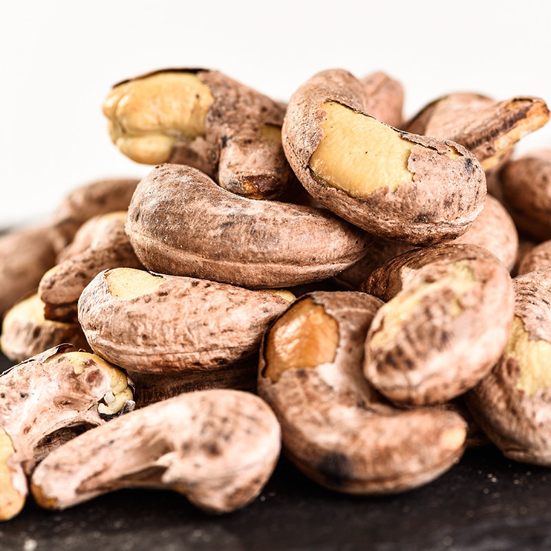 恒升越南原味衣带皮大腰果特大坚果罐装盐焗腰果