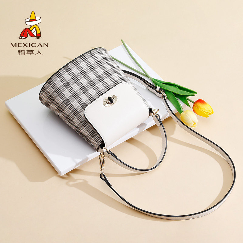 稻草稻草人人小包包女2020新款时尚潮韩版单肩斜挎包女士包袋