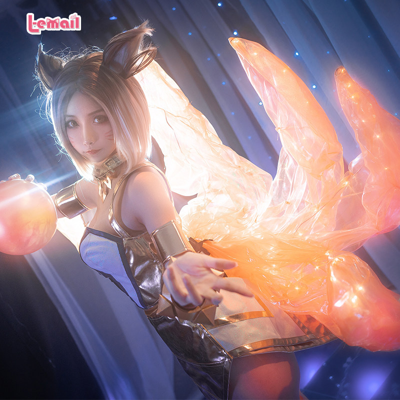蓝莓lol英雄联盟coskda女团至臻阿狸cosplay服装cosplay女装