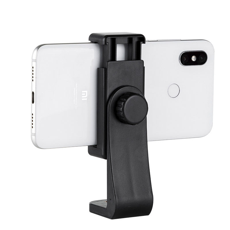 手机支架旋转固定螺口夹子三角架螺丝手机支架