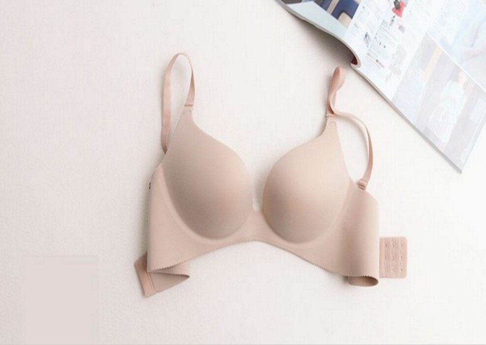 经典无痕内衣eblin经典女士内衣bra四季隐形光面无痕胸罩舒适罩杯