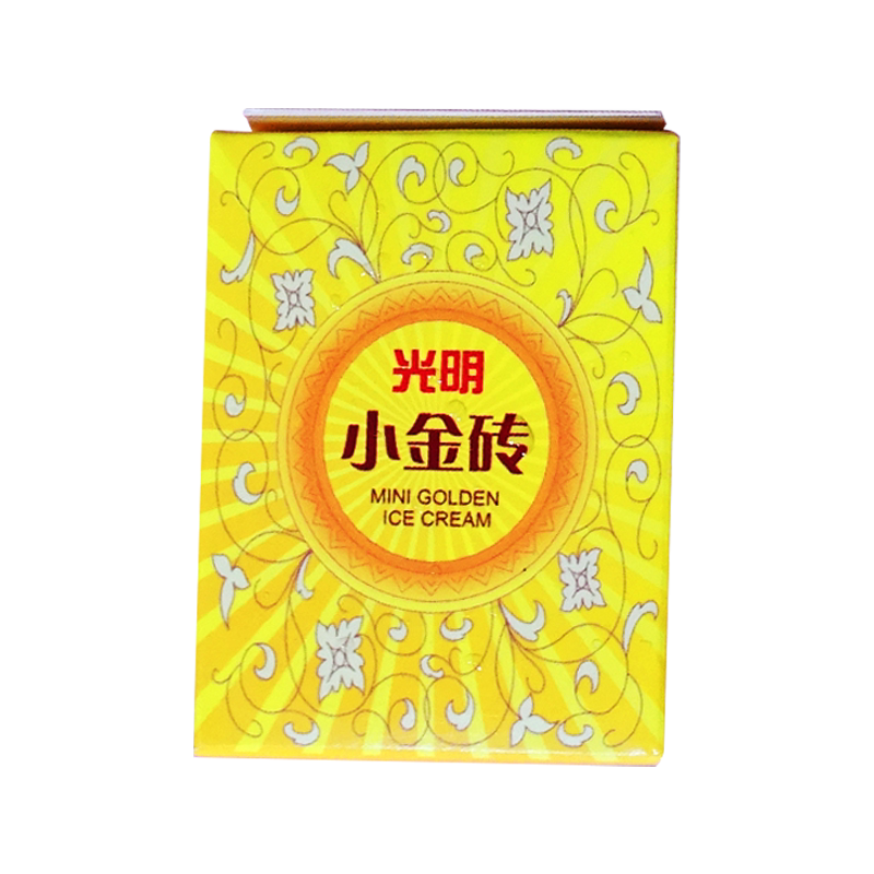 冰糕光明热销雪糕小金金砖冰淇淋冷饮冰激凌270克冰淇淋