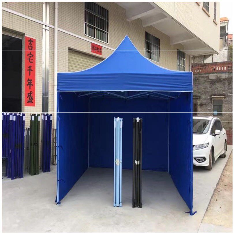 广告迷彩帐篷军绿迷彩帆布棚四脚帐篷四角陆军印字遮阳篷 - 梓卜特卖