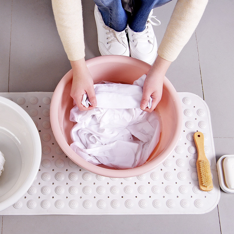 卫生间洗脸盆 大号家用洗衣服盆洗脚盆洗菜盆3个装加厚盆子塑料盆