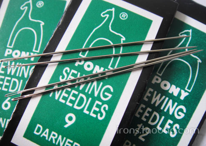 手工diy工具印度pony马牌手缝针缝衣针绣花针25枚针