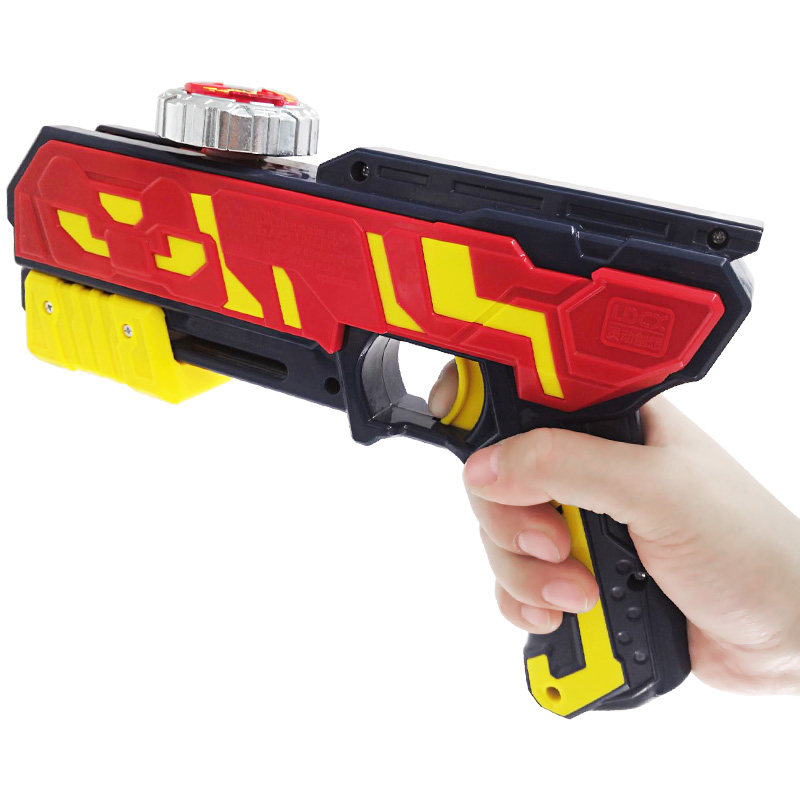 正版灵动创想魔幻陀螺4代5砣驼2坨螺枪梦幻3双核男孩儿童玩具四代