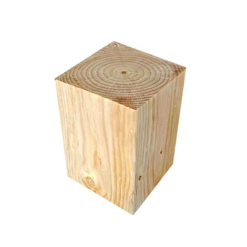 创意实木木墩正方体北欧定制整木凳家装方凳茶几方形木墩艺术凳子
