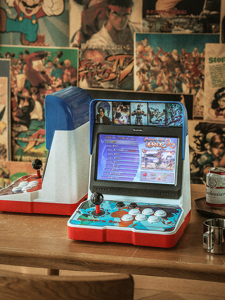 乐摇摇游戏机家用怀旧老式摇杆双人格斗街机【双11特价仅限一天】