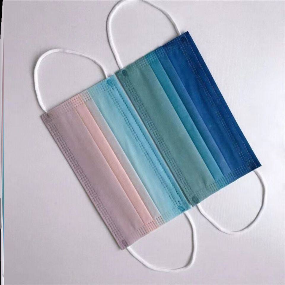 口罩靓仔靓女现货一次性专卖三层防护防尘透气口罩