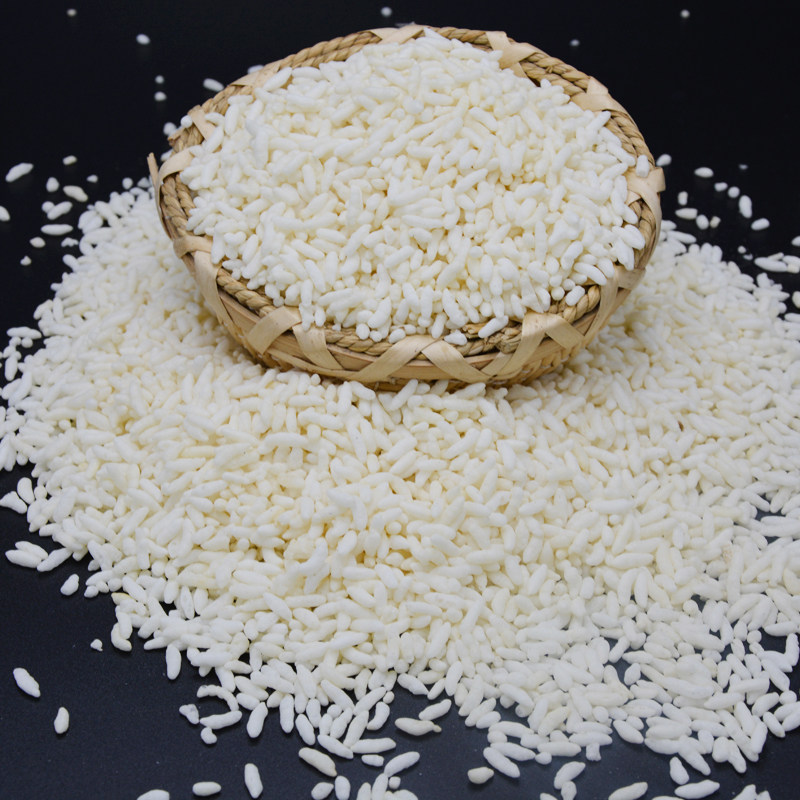 湖北天门农家特产香脆原味炒米花传统手工阴米沙炒米1000g2斤包邮