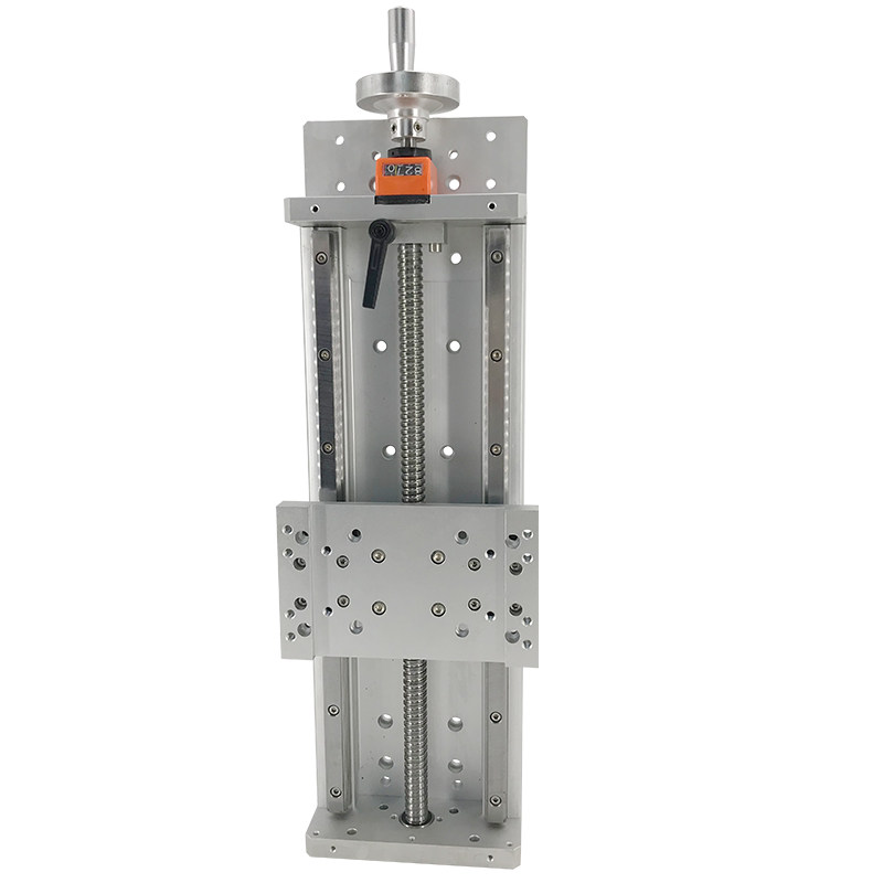 飞万kr150手动十字工作台1605滚珠丝杆台方导轨工作台