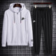 Fall sports suit Korean version of the trend of men's casual cool spring and autumn hooded sweater men Fall sports suit Korean version of the trend of men's casual cool spring and autumn hooded sweater men