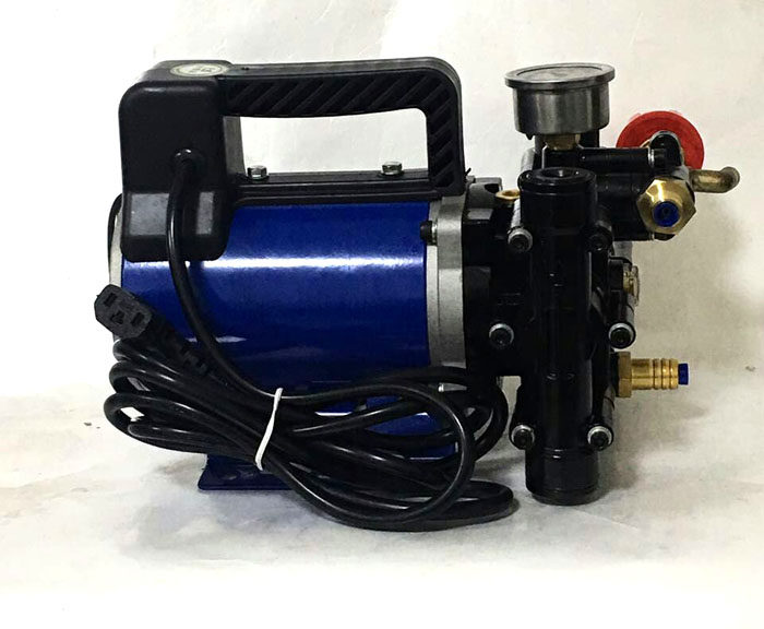 12v24v48v60v220v奇力双缸柱塞泵打药机电动喷雾器高压洗车清洗机