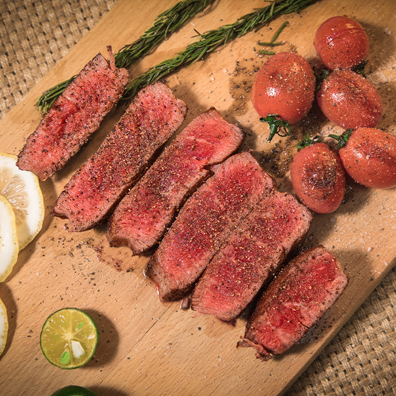 澳洲谷饲安格格斯m5健身菲力牛排原切厚切牛排