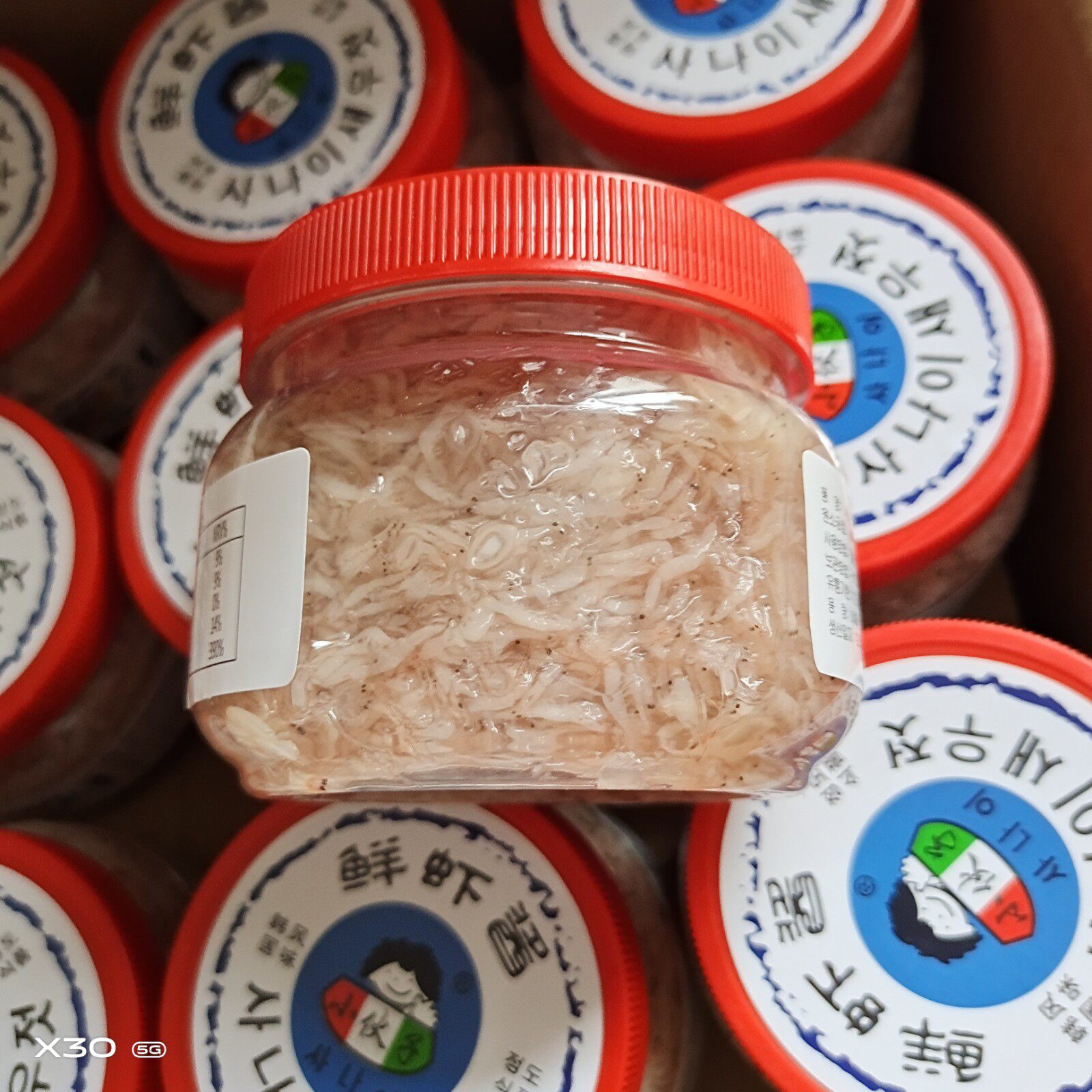 虾酱正宗盐水500g原味韩国泡菜调料腌制白菜虾酱