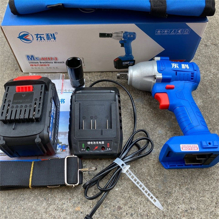 电动扳手东科ak47无刷冲击108f6000木工架子充电冲击扳手