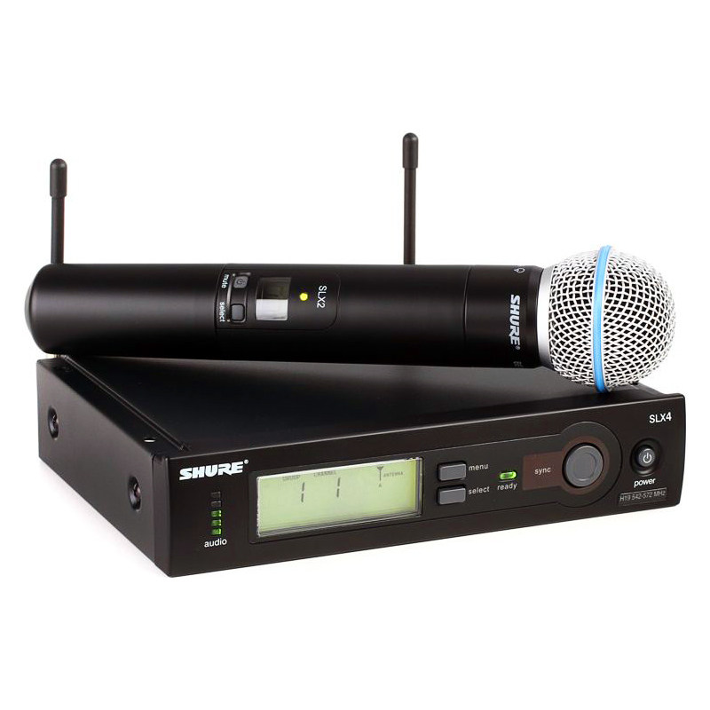 shure舒尔slx24sm58beta58a87asm86无线手持话筒麦克风