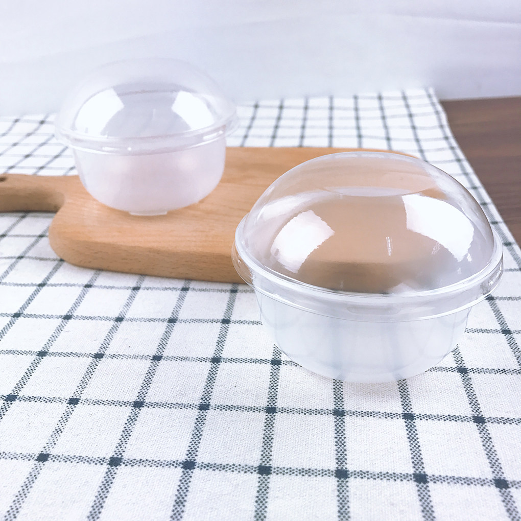 布丁杯一次性布丁碗双皮奶慕斯杯包装塑料杯子透明酸奶果冻杯25套