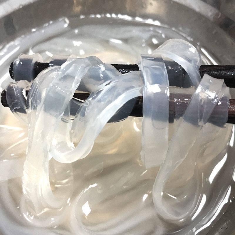 拉皮水晶弹滑凉皮拌菜凉拌商用粉条绿豆豆粉其它干货
