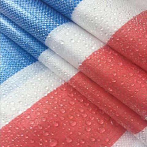 全新加厚彩条布防防水布防雨布塑料布三色色布雨篷防雨布