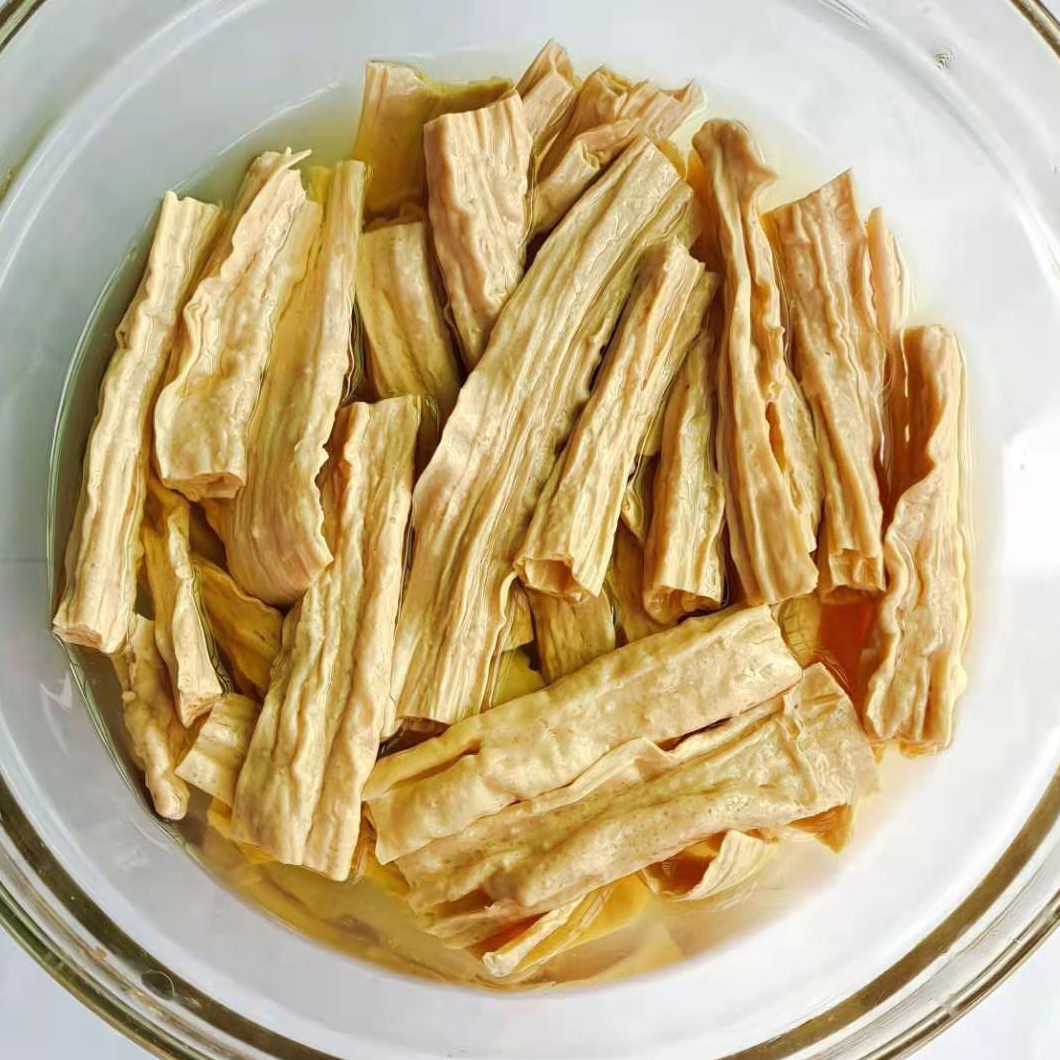 腐竹纯正手工支竹水竹客农家头层皮火锅食材特级河源特产和平贝墩