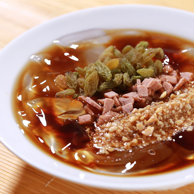 四川阿依郎冰粉粉原料50g5袋夏季小吃冷饮冰冰粉自制果冻粉商用