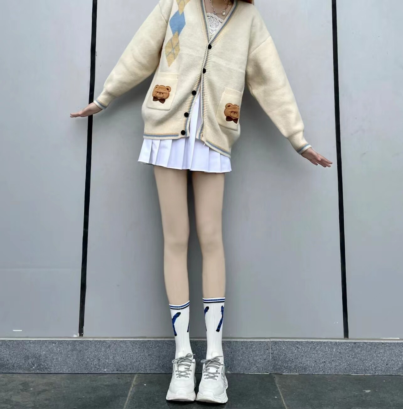 wuuuus光腿神器女秋冬裸感双层加厚加绒打底裤jk肉色丝袜自然春秋