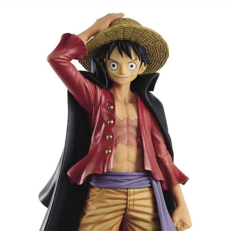 dxf万代眼镜厂海贼王手办模型玩具15cm路飞披风手办