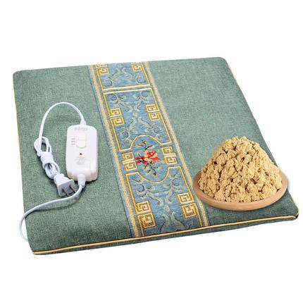 电加热艾坐垫办公室久坐屁垫椅子艾灸热敷艾草椅垫