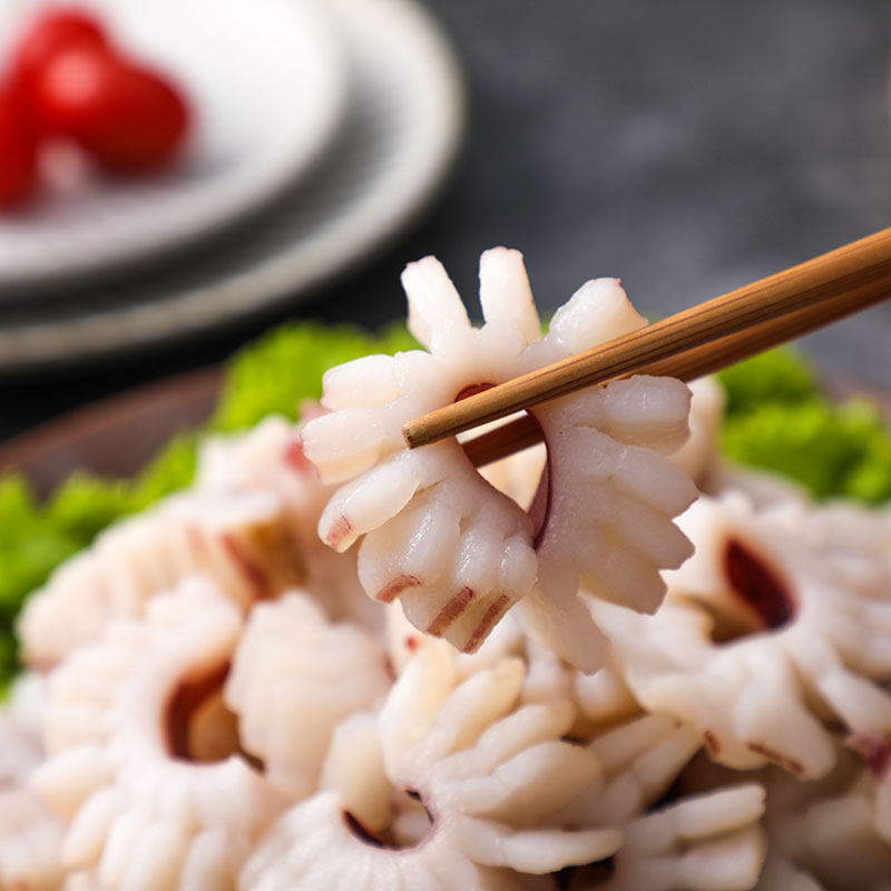 鱼花鱿鱼冷冻齿轮海鲜生鲜墨鱼烧烤食材4斤装冷冻鱿鱼