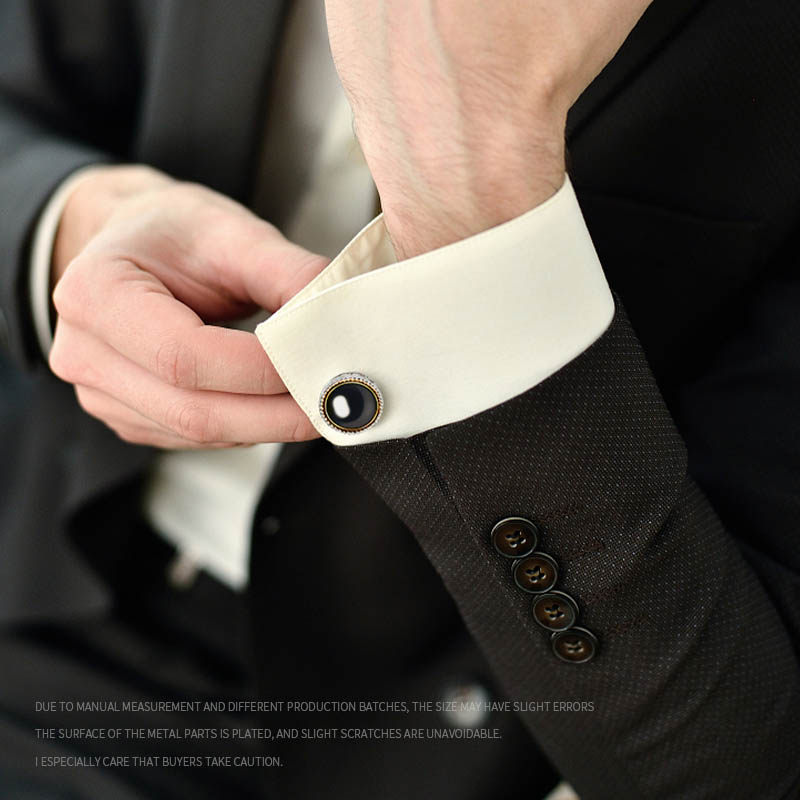 袖口男士法式衬衫袖扣袖钉西装西服装饰高档袖扣