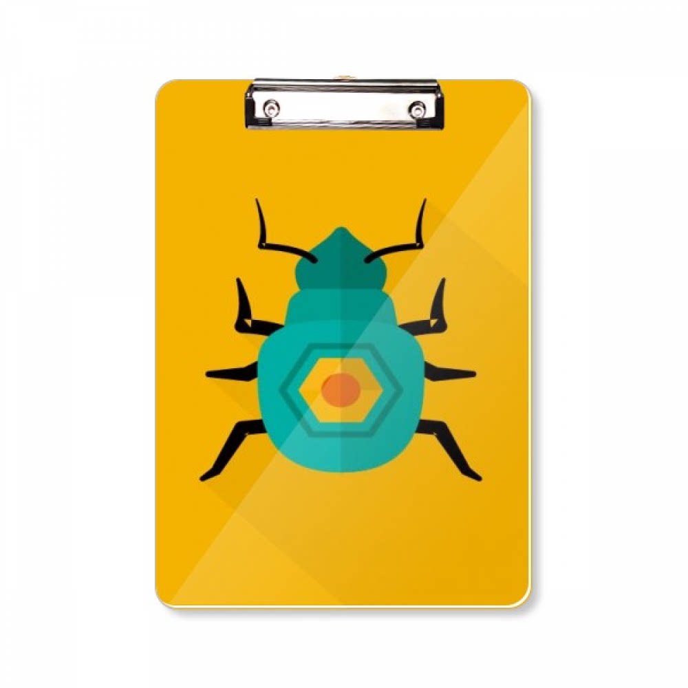 古埃埃及黄金圣甲虫图案平头文件夹书写垫板考试书写板