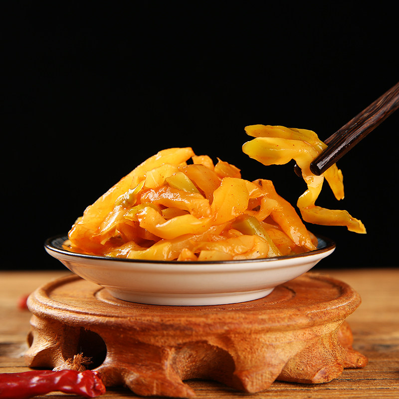 下饭涪陵榨菜菜丝饭菜128g大包包装红升红油腌制