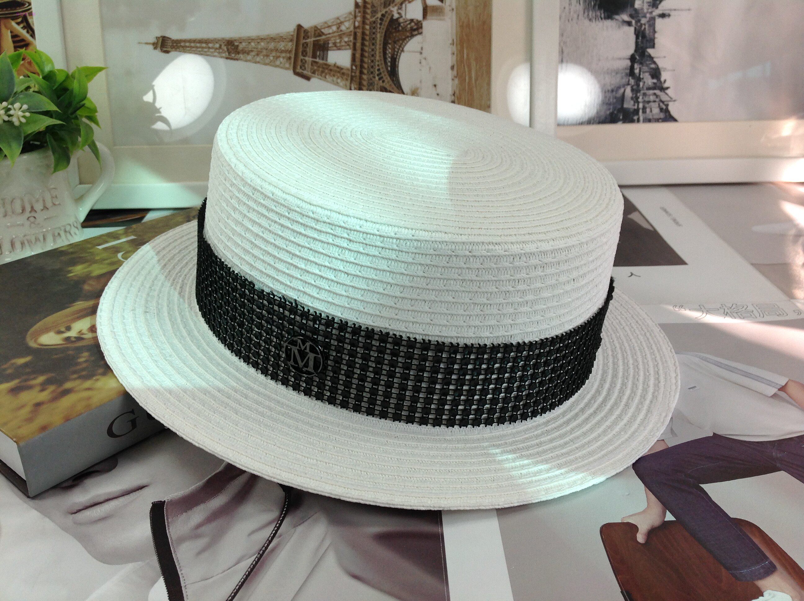 法国英伦帽子遮阳帽遮阳度假海边防晒礼帽定制帽子