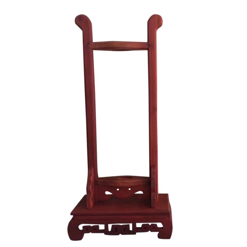 刀剑宝剑实木立式架汉剑剑托落地式底座红木剑架