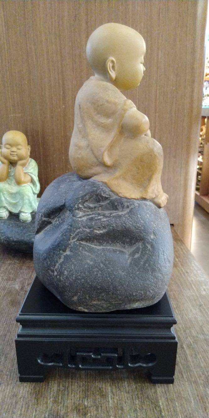 林昭发铁丸石雕小沙大号希望古玩收藏工艺品摆件摆件