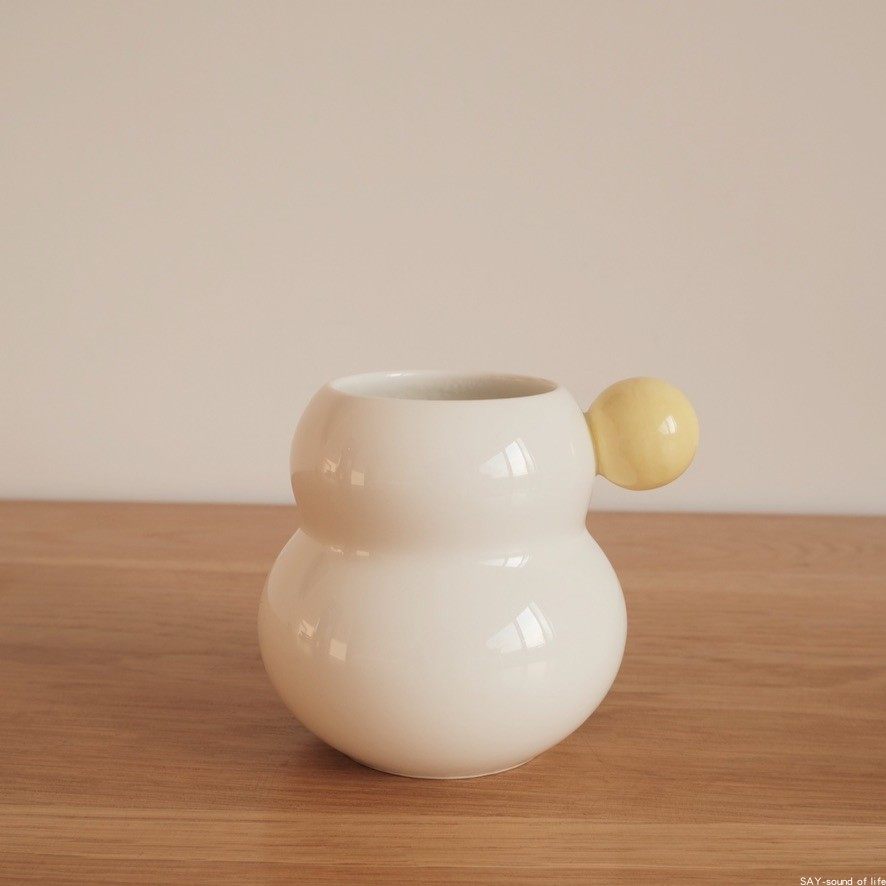 礼物雪人say葫芦水杯手作手绘陶瓷餐具sayone马克杯