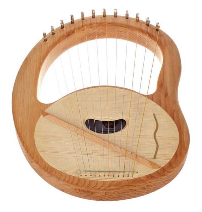 调音希腊进口手工弦可里拉拉琴大卫大卫王王小竖琴